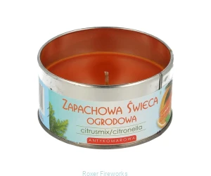Świeca antykomarowa Citrus