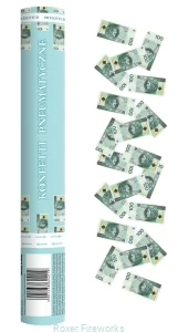 Konfetti banknoty 100 złotych (KPZLO-YK)